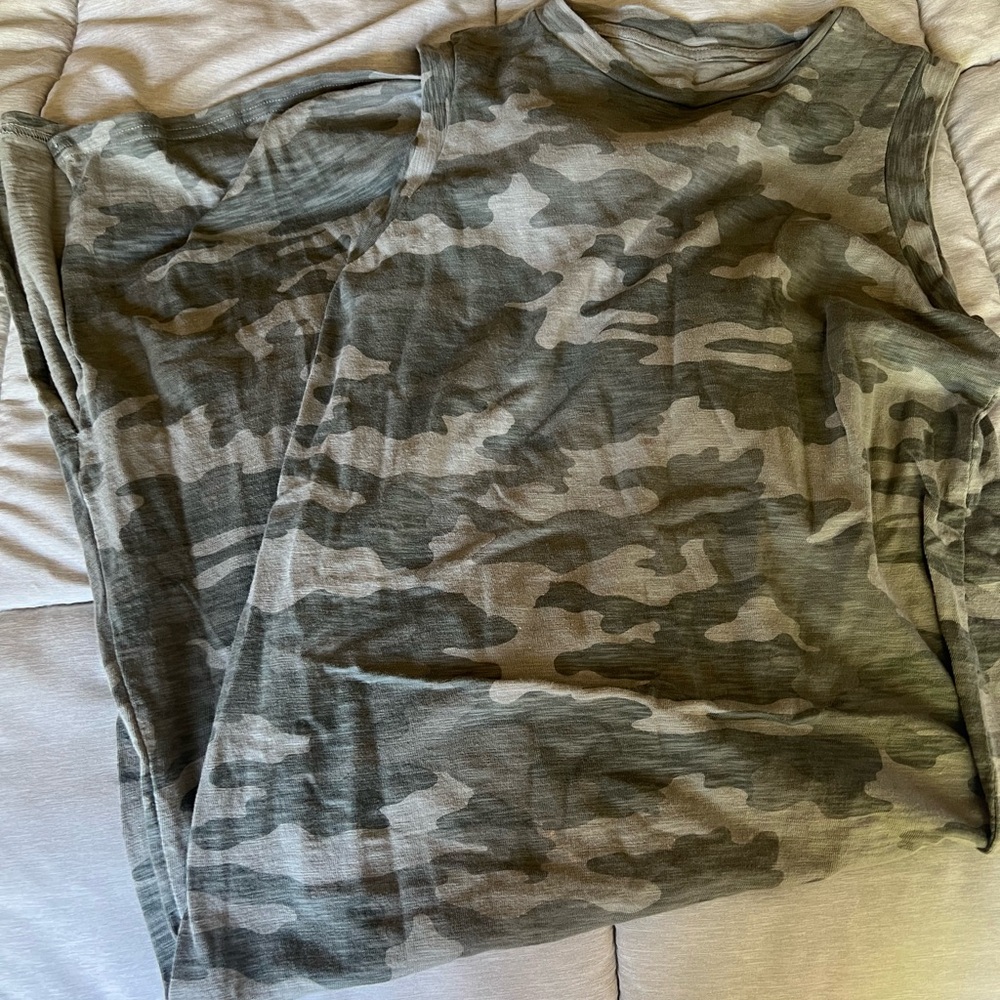 Camo maxi dress
